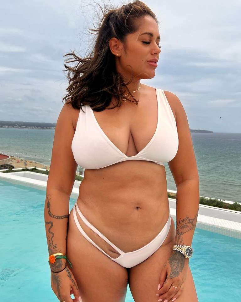 Malin said that she stands for body positivity for all sizes