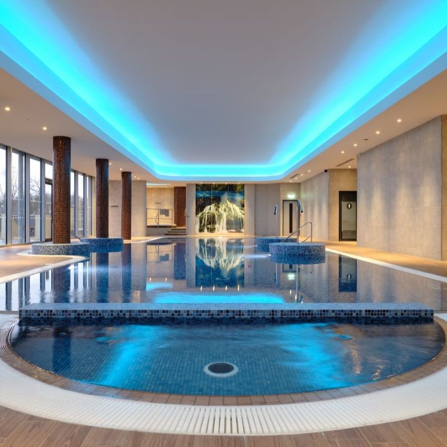 The beautiful spa is the perfect place to unwind