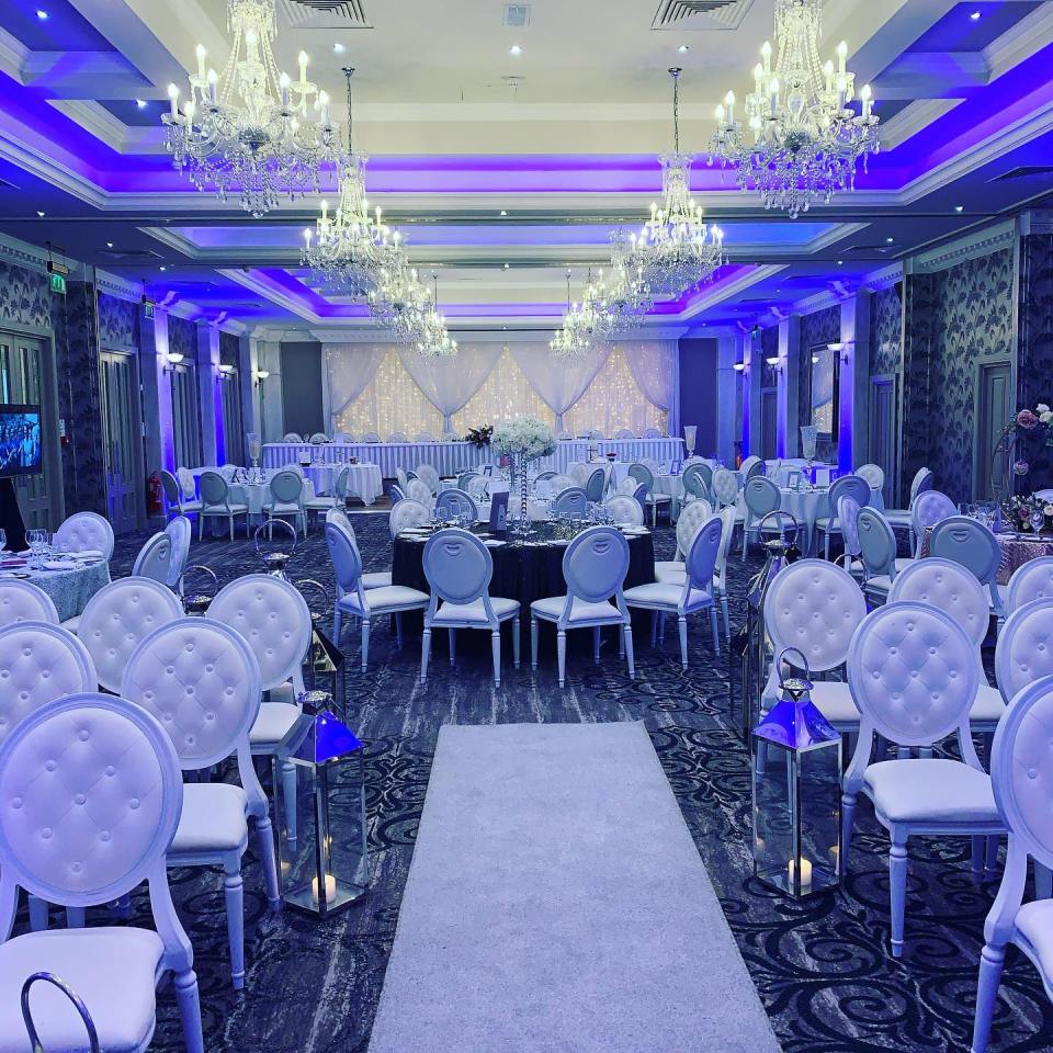 The Grand Ball Room is an award-winning venue for first class weddings