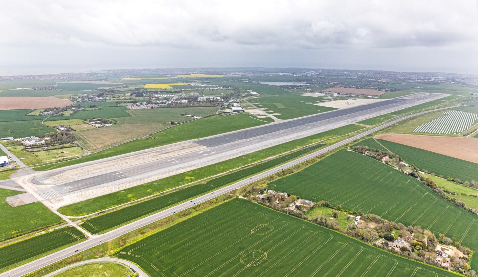 It is thought that Manston Airport will first be used as a cargo base