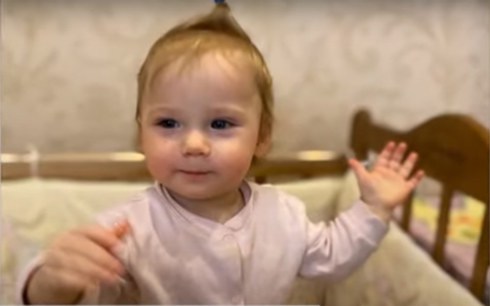 Ukrainian officials are demanding that Margarita, two, be returned to her family