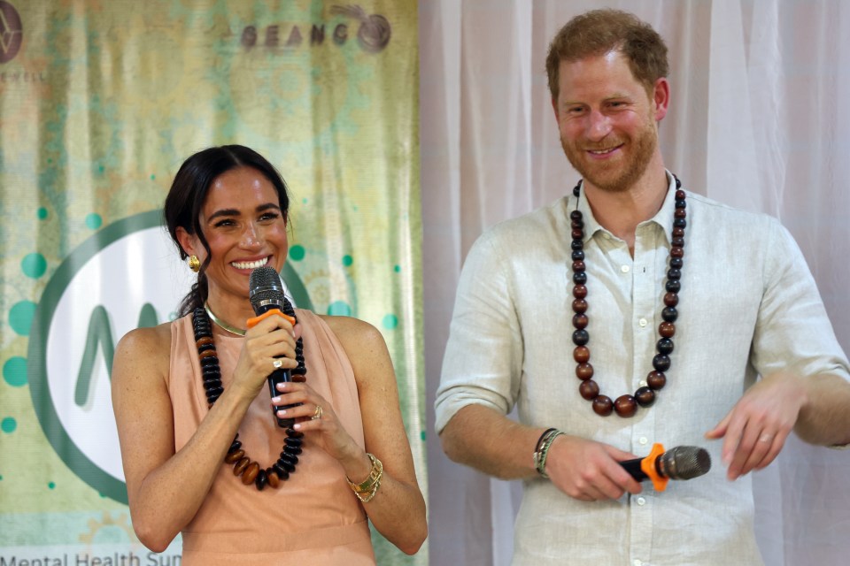 This is Harry and Meghan’s first trip to Nigeria as a couple