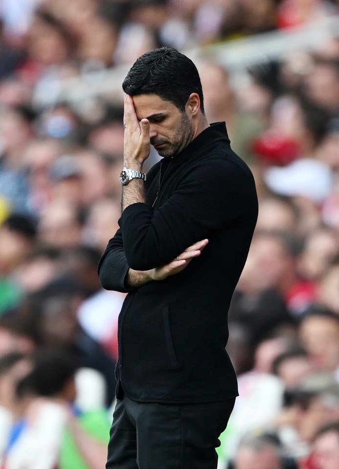 Mikel Arteta knew he needed a favour from West Ham at Manchester City