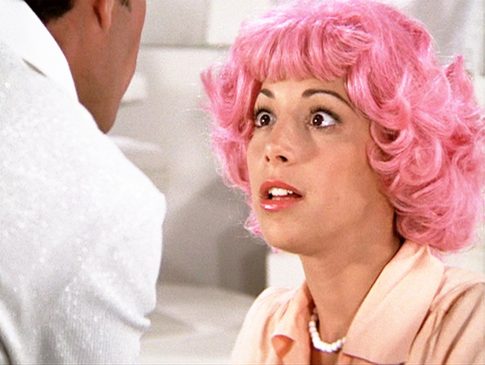 Didi Conn as Sandy's friend Frenchy in Grease