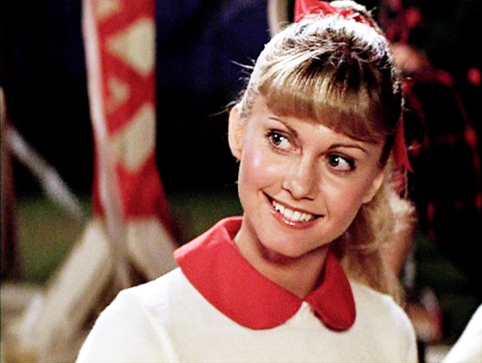 Olivia Newton-John as Sandy in Grease