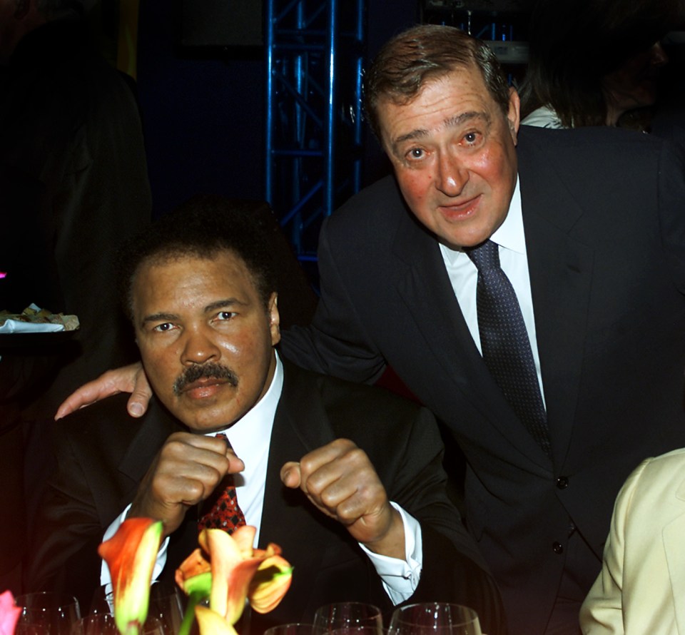 Bob Arum worked with Muhammed Ali