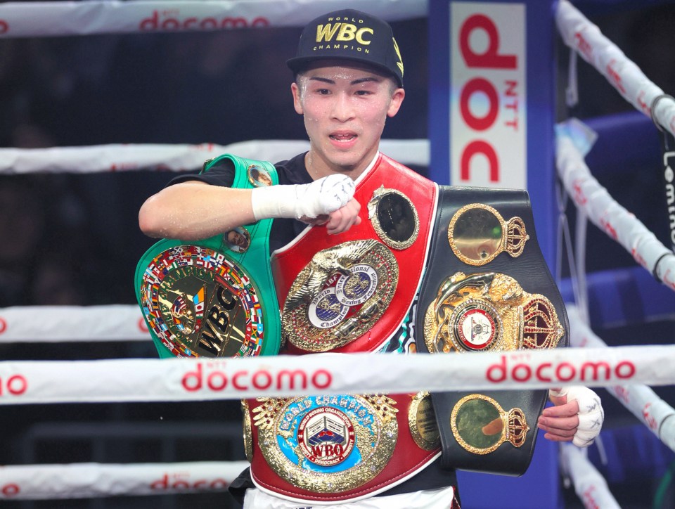 Naoya Inoue is the undisputed bantamweight champion