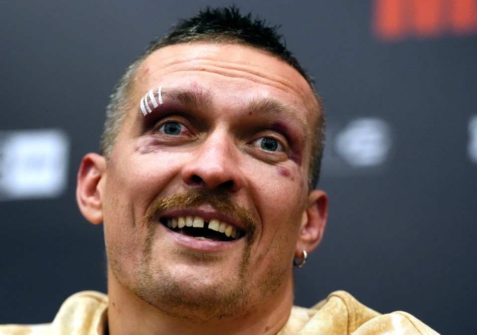 Usyk was also handed a medical boxing suspension