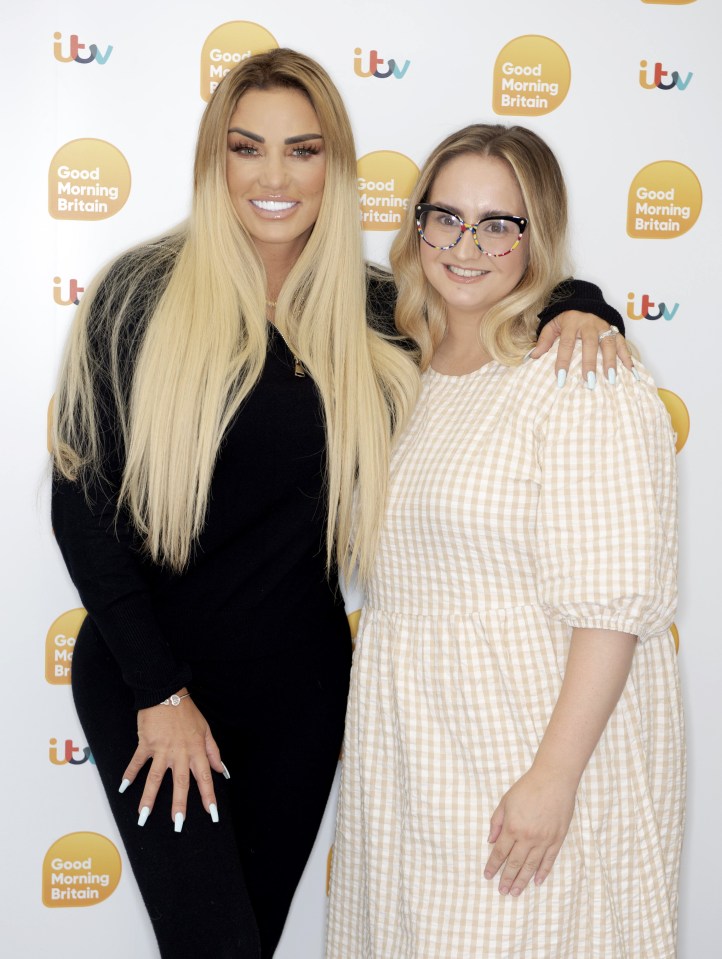 The pregnant podcaster is Katie Price’s younger sister