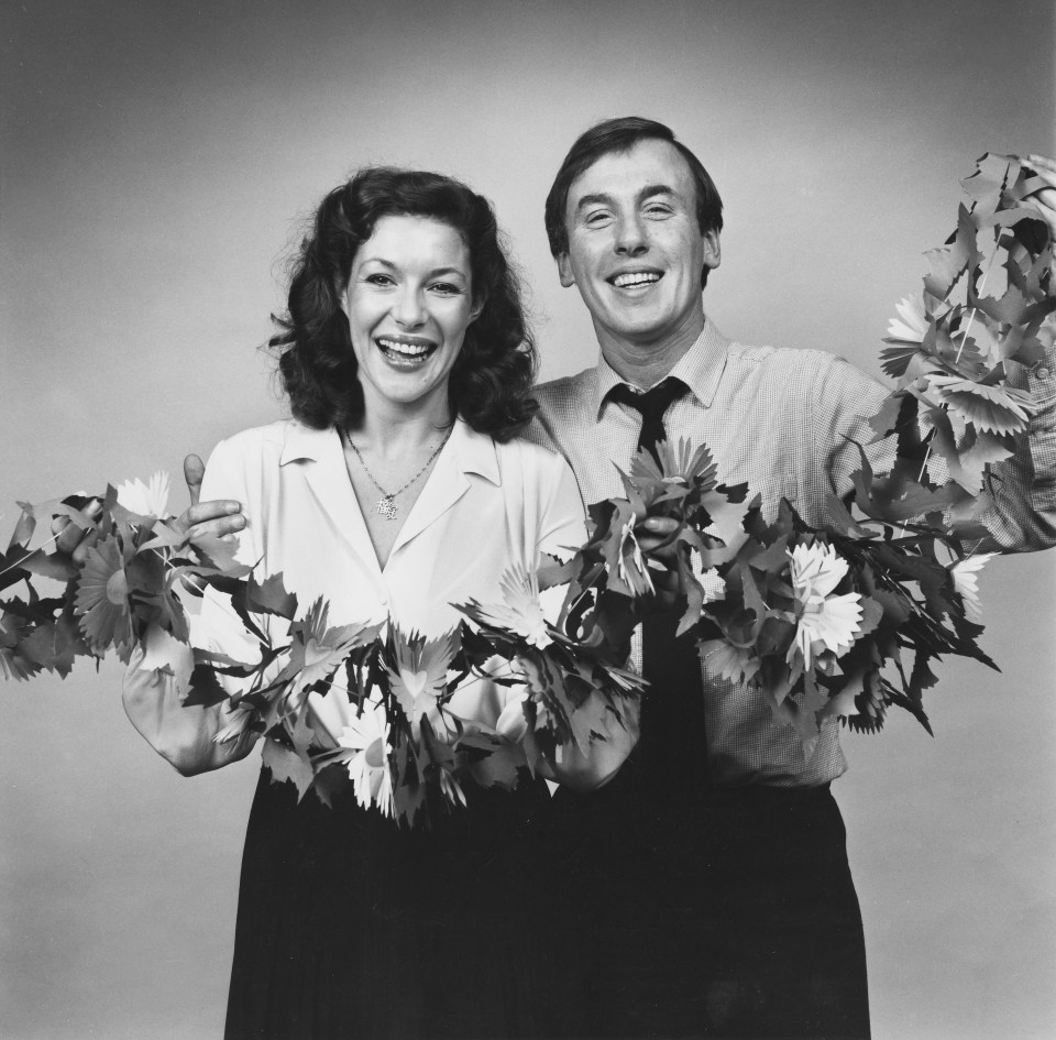 Carol Drinkwater and Christopher Timothy pictured for All Creatures Great and Small