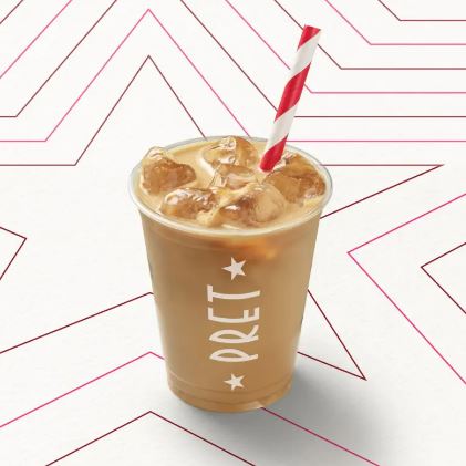 The Iced Latte from Pret A Manger is a good option for those on a diet