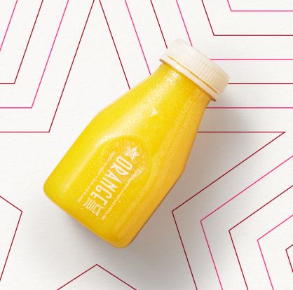 The orange juice from Pret A Manger is also high in sugar