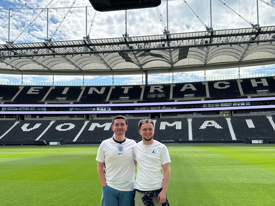 SunSport travelled to every city England will be playing in during the Euro 2024 group stage – including Eintracht Frankfurt’s Deutsche Bank Park