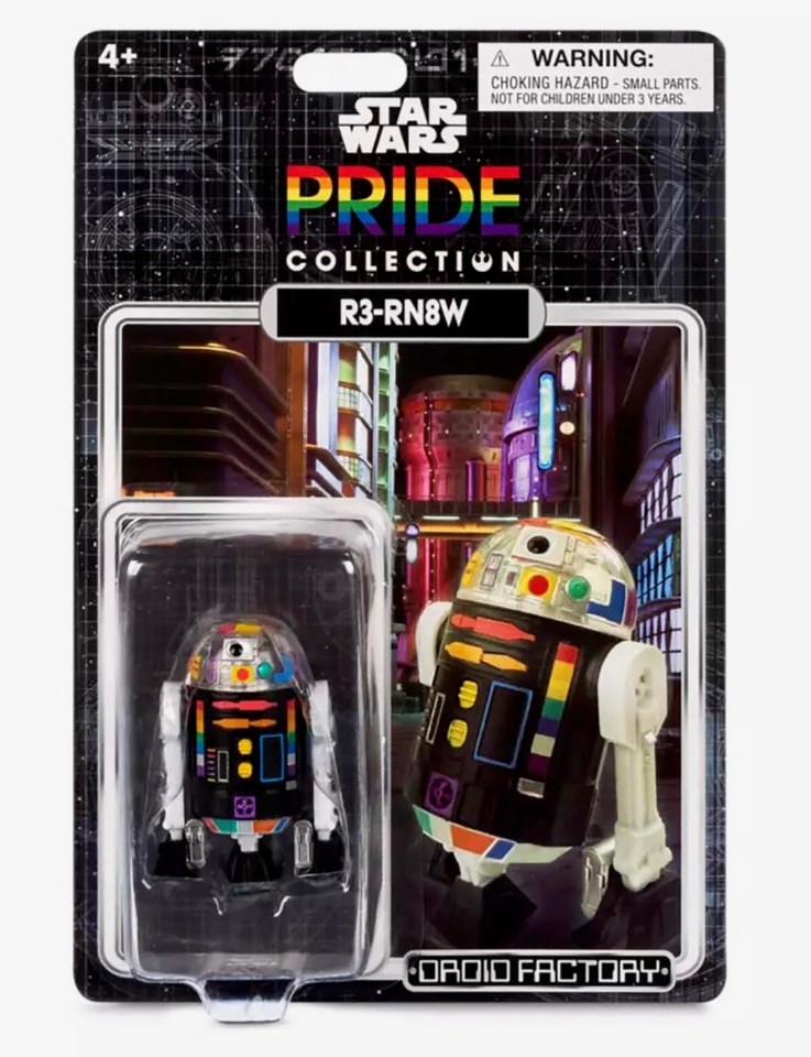 The figurine has been released by Disney as part of its annual Pride Collection