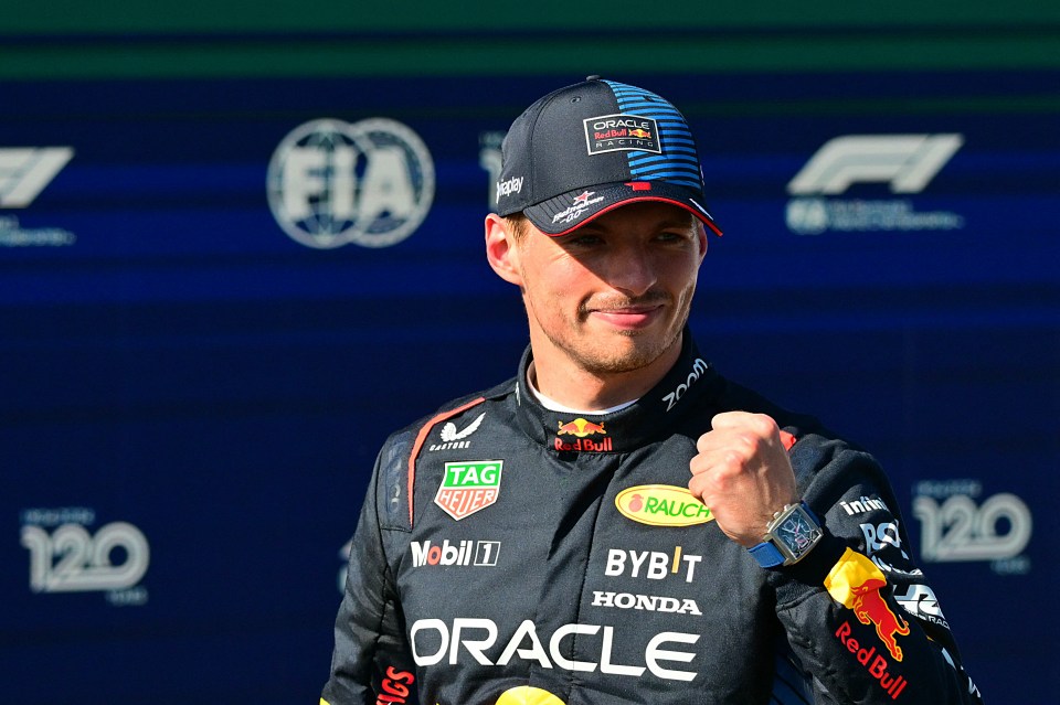 Max Verstappen has secured pole for the Emilia-Romagna GP