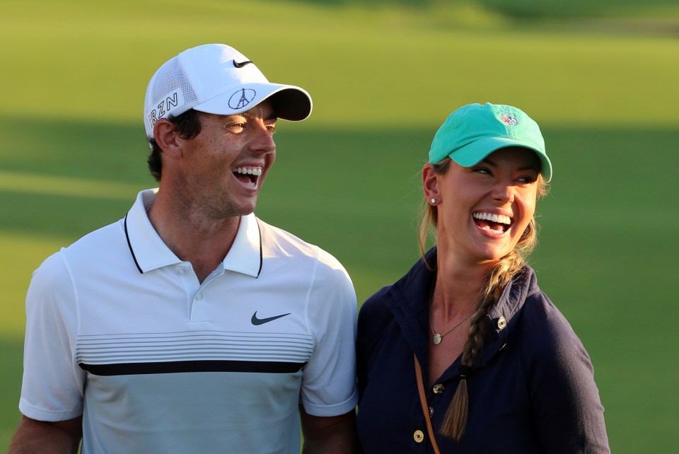 The good times are sadly over for McIlroy and Stoll now after he filed for divorce