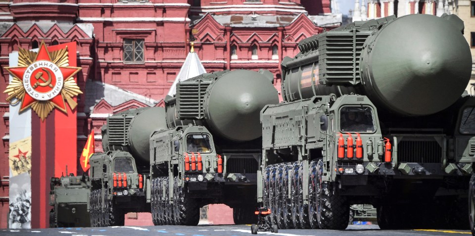 Russia has a huge number of dangerous weapons including Yars intercontinental ballistic missile launchers