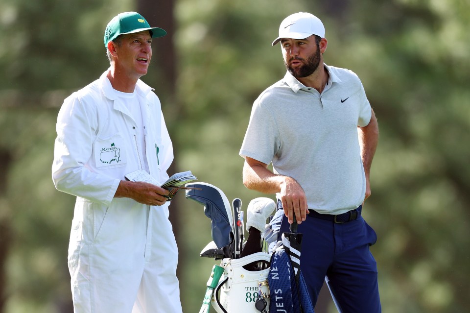 Scheffler’s caddie Ted Scott will be absent as he will attend his daughter’s high school graduation