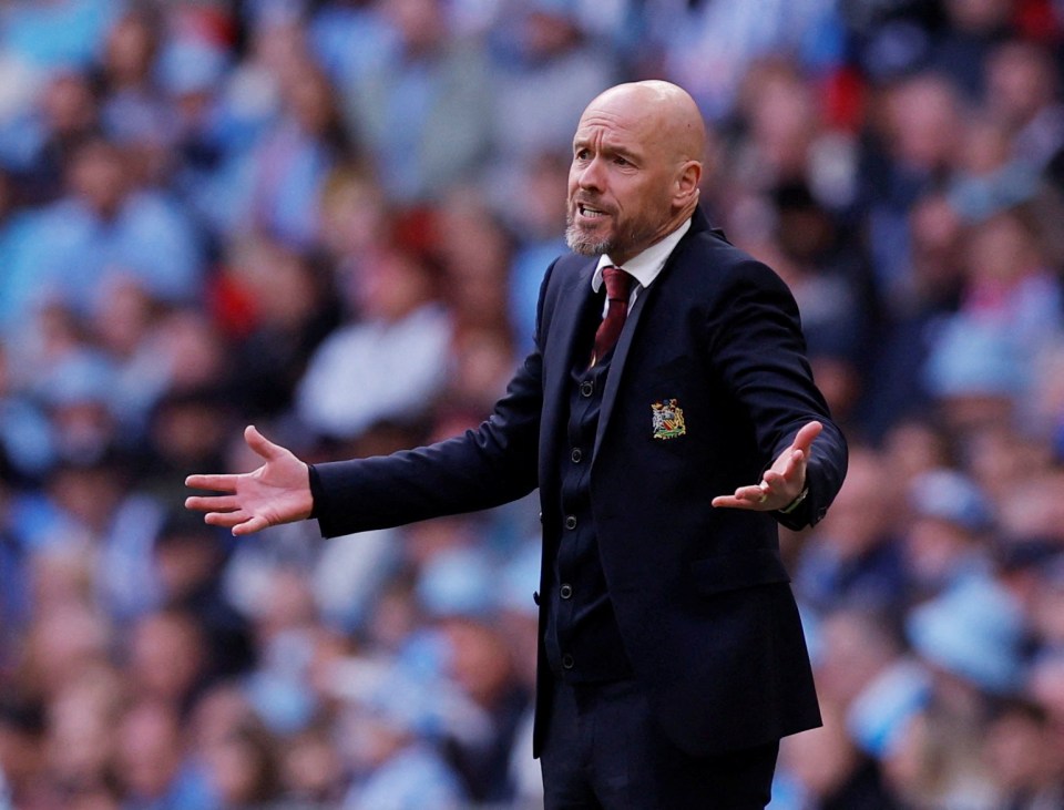 Erik ten Hag is under pressure at Man Utd