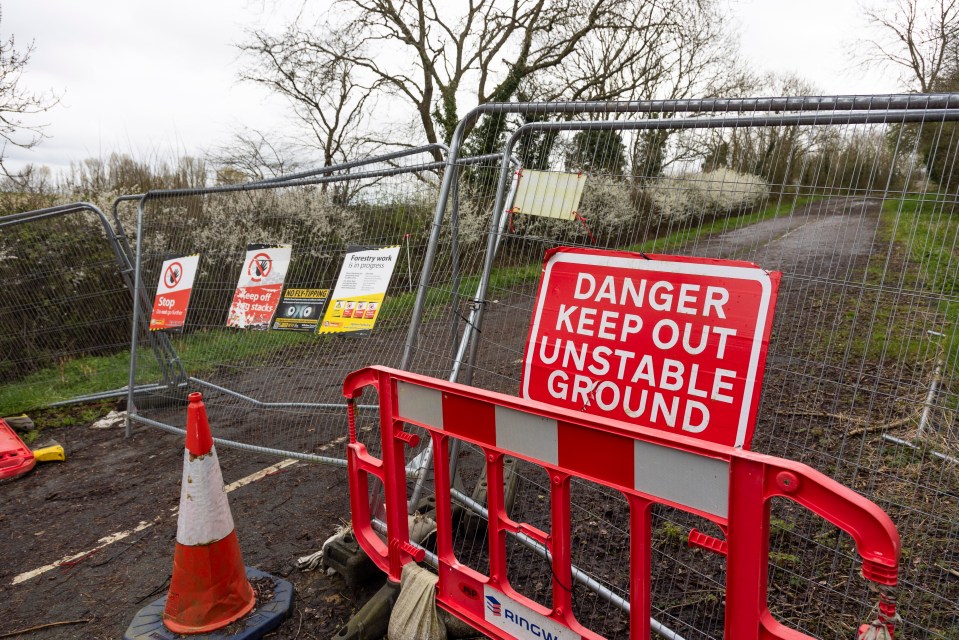 The road closure has disrupted locals and businesses