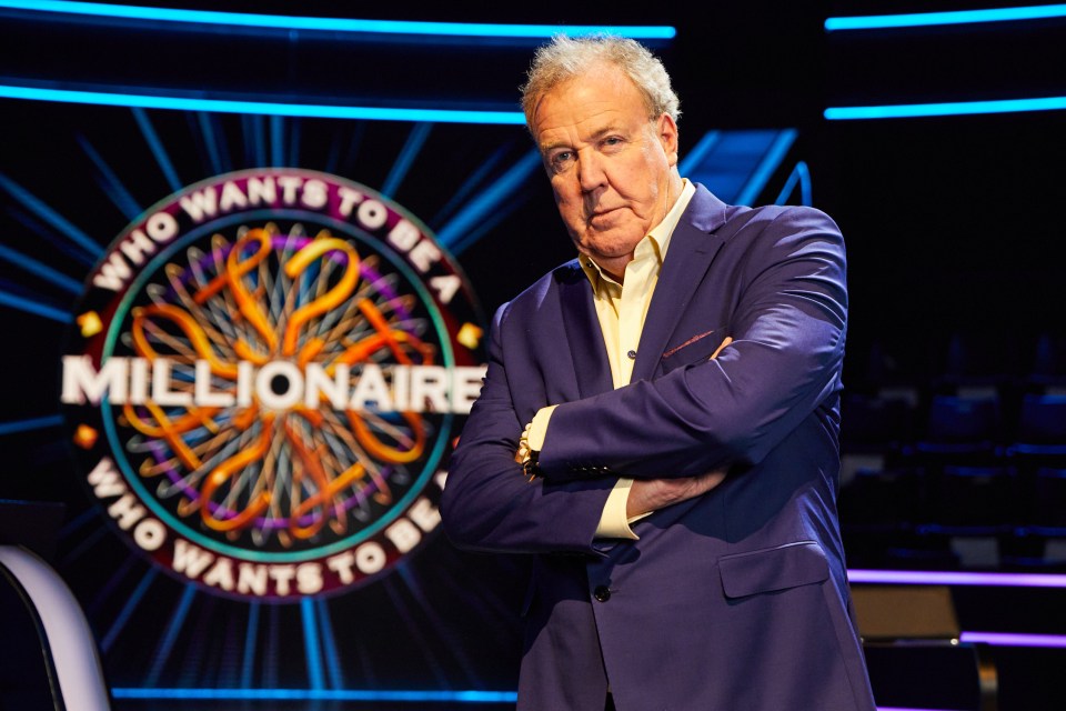 Jeremy Clarkson hosts the revived Who Wants To Be A Millionaire