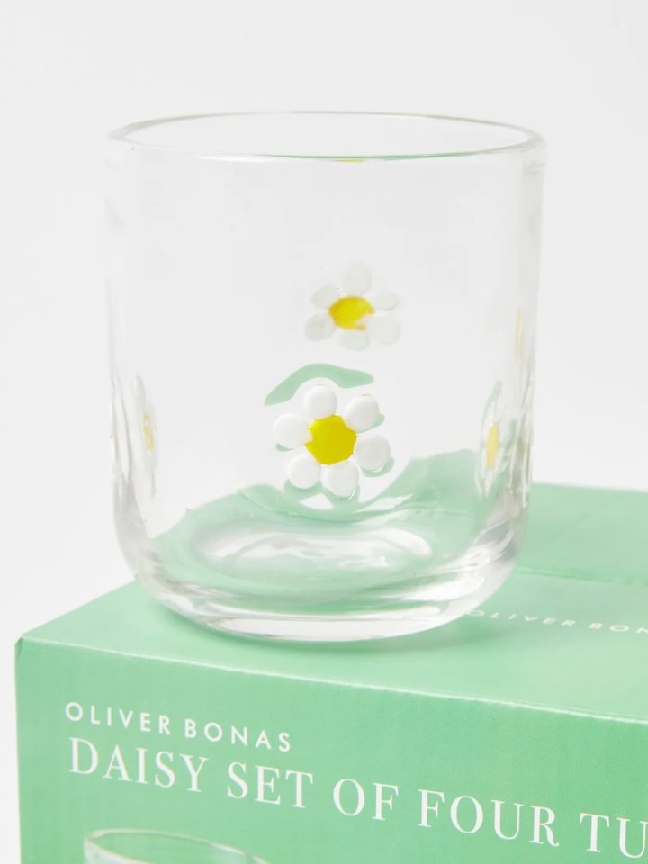 Four Daisy Como Tumblers from Oliver Bonas for £39.50