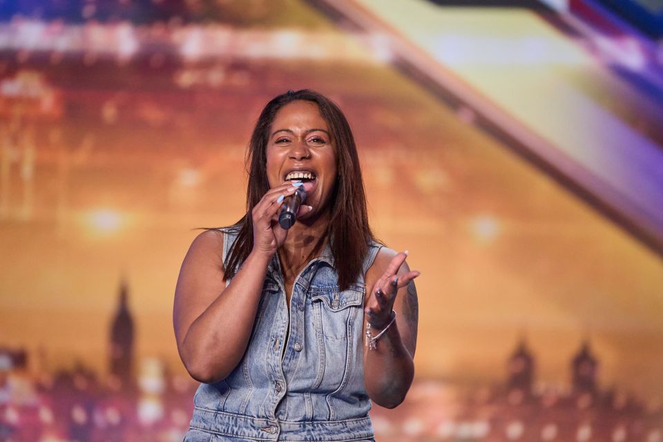 Cruise ship singer Taryn Charles broke down in tears when she made it through to the semi-finals