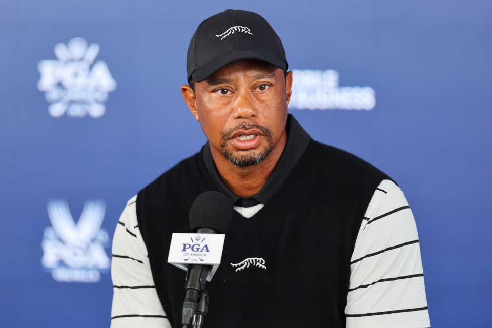 Woods spoke to the media ahead of the PGA Championship