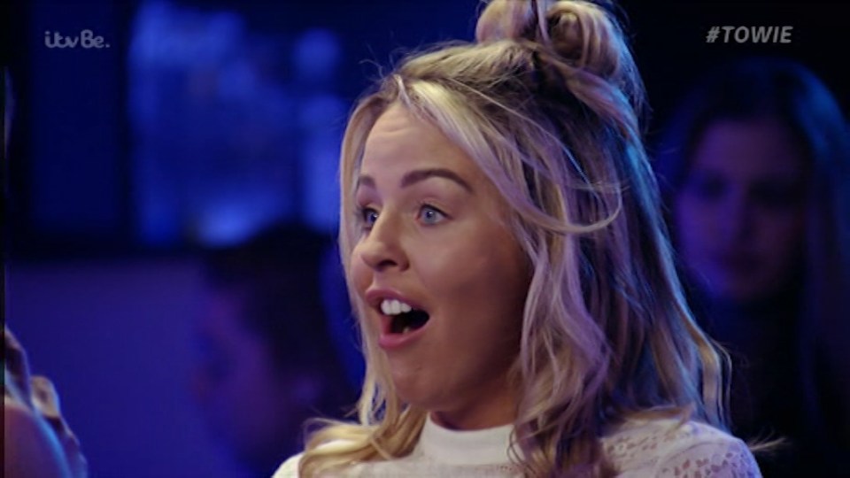 Lydia shot to fame on Towie