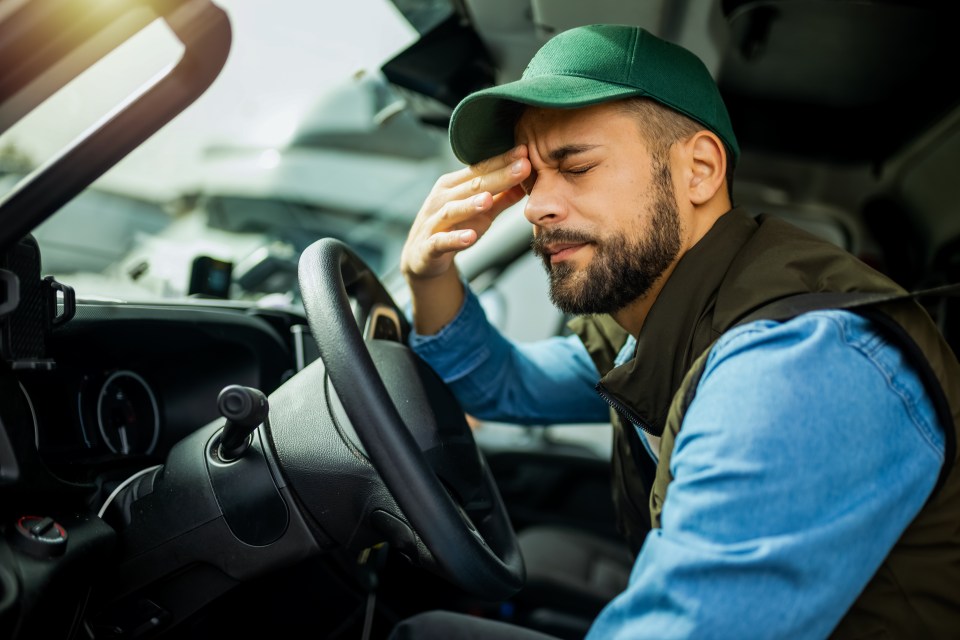 White van men are four times more prone to anxiety and depression than the average person, according to a survey