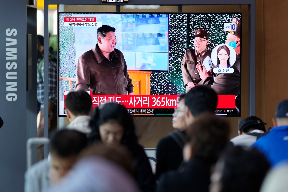 Part of North Korea's hellish regime sees propaganda strewn across the country through state run TV and radio broadcasts praising the tyrant leader