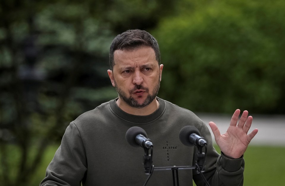 Ukrainian president Volodymyr Zelensky said a ‘fierce battle’ is underway in the Kharkiv region