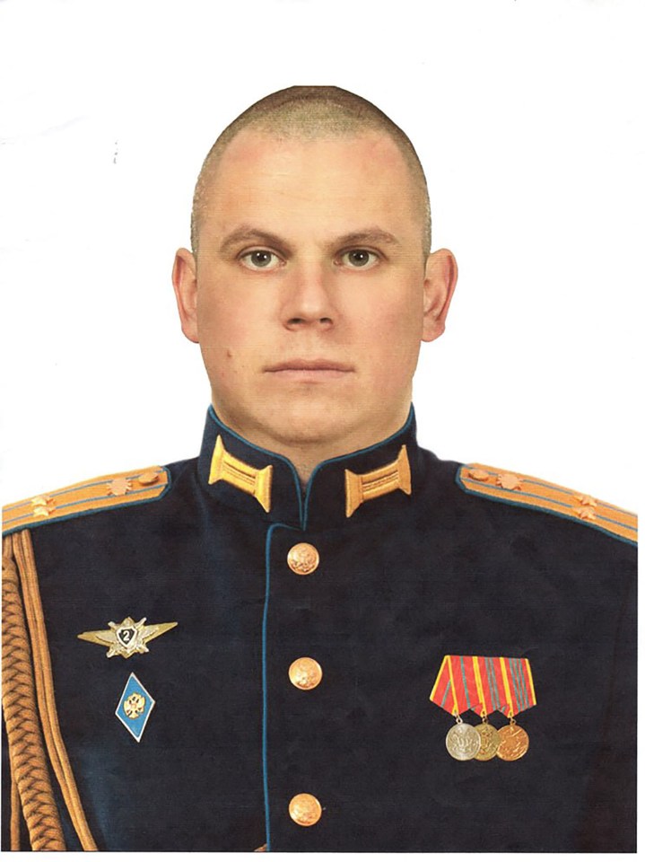 Alexander Kulakov, 38, commander of a top secret base, was killed in a Storm Shadow missile strike