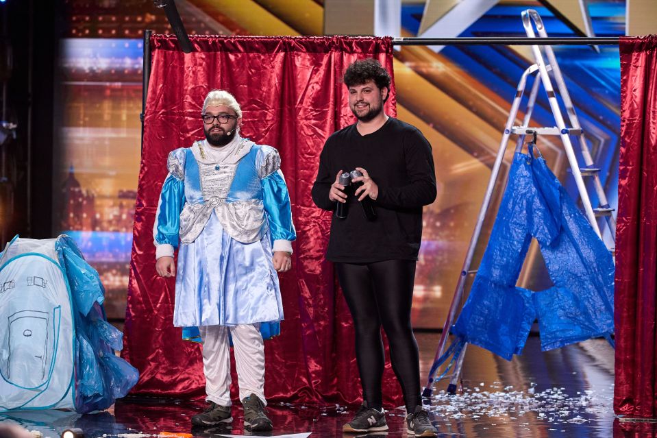 The act had already appeared on the Italian version of the show last year