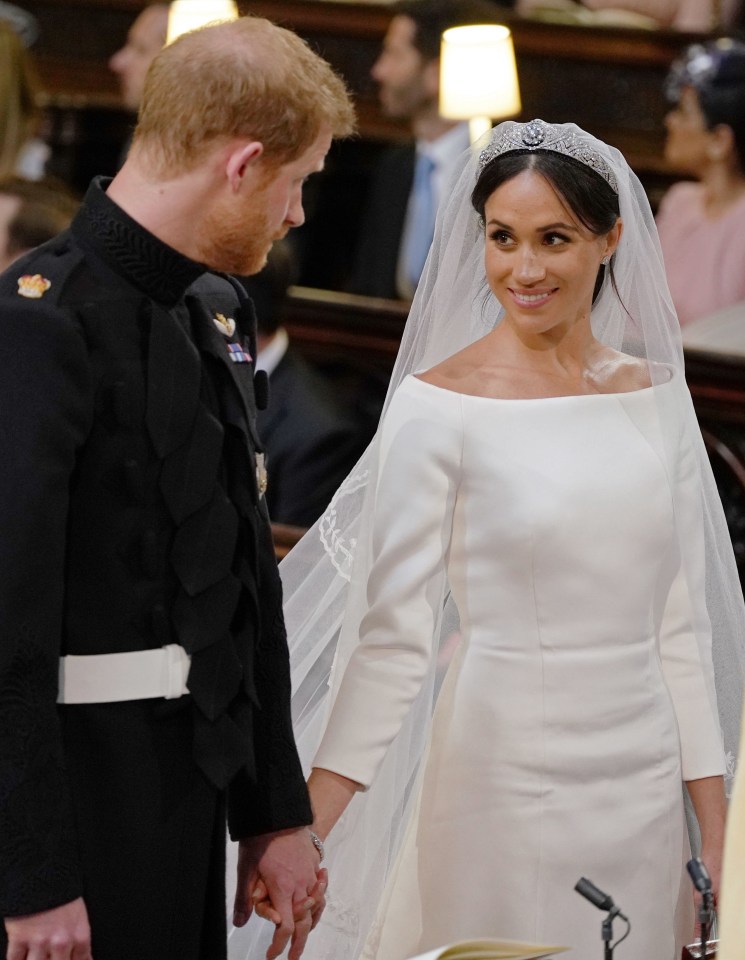 Meghan Markle's wedding tiara - the Queen Mary’s diamond bandeau - was surrounded by controversy