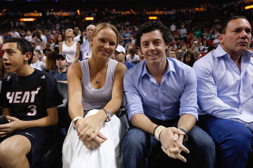 McIlroy and Wozniacki were soon a sport's power couple