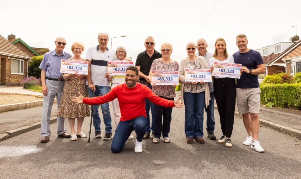 One street in Newthorpe, Notts, has one the People's Postcode Lottery