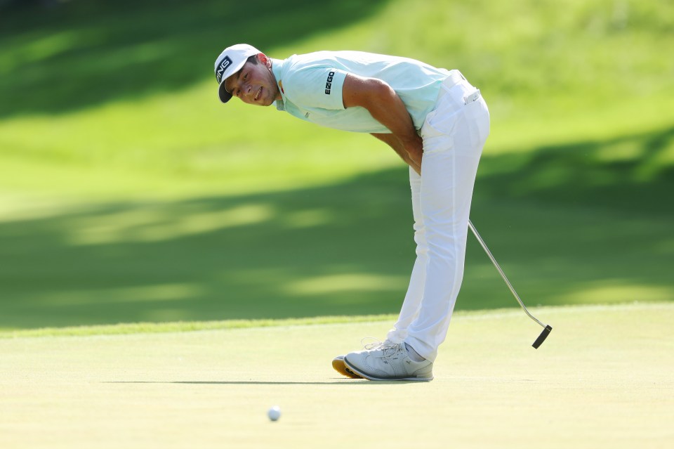 Norway's Viktor Hovland shot back to form as he flew up the leaderboard