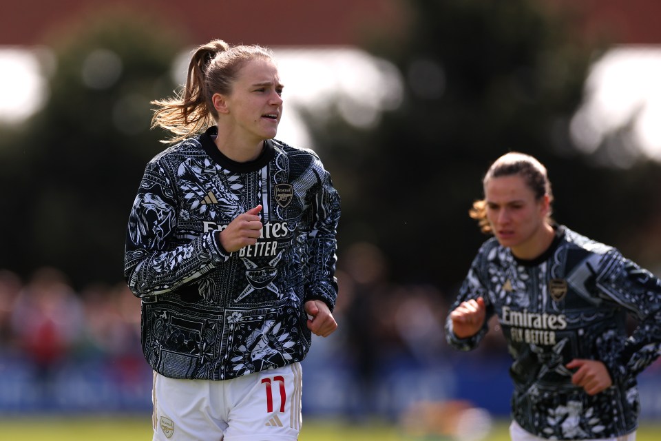 Miedema has won the Golden Boot twice during her time with Arsenal