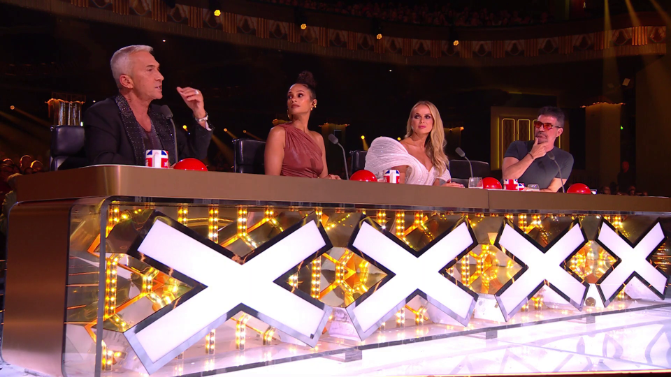 The judges seemed tense about Ace's performance