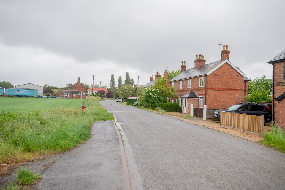 These homes now overlook the newbuild estate