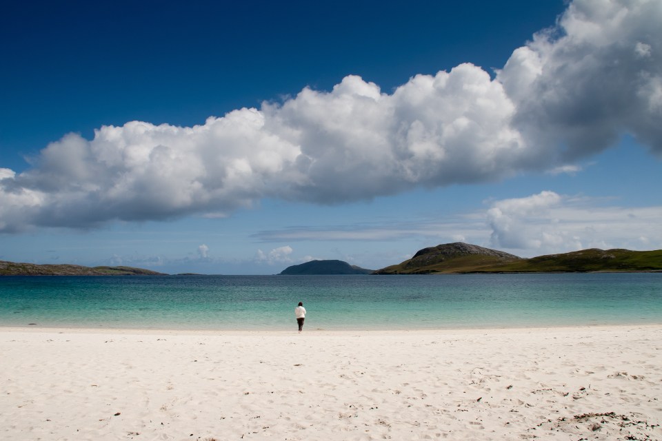 The campsite is right in front of the beach making it a great place for a family holiday