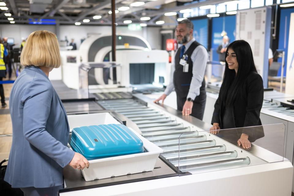 The CT scanners are being rolled out across all UK airports