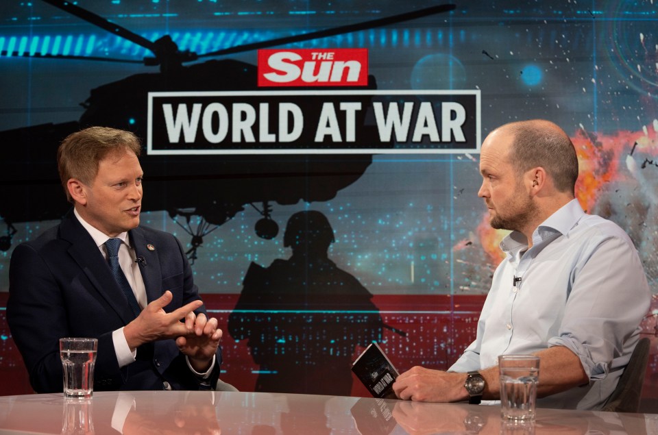 Grant Shapps hasslammed Joe Biden's request that the Ukraine halt strikes on Putin’s oil refineries