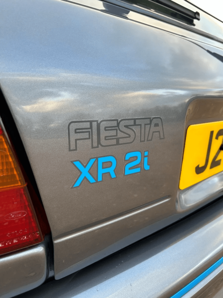 The XR2i was a souped-up edition of the Fiesta with an impressive top speed