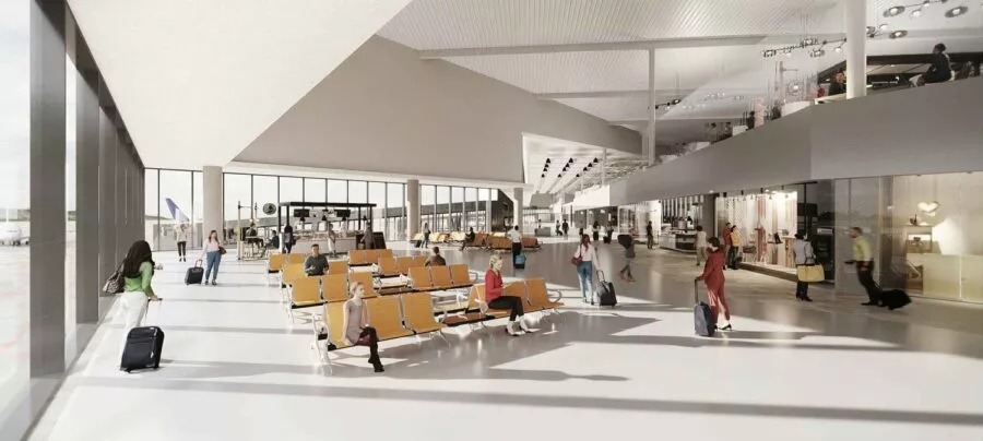 Specific details about the project, including any airport features and flight routes, have yet to be revealed