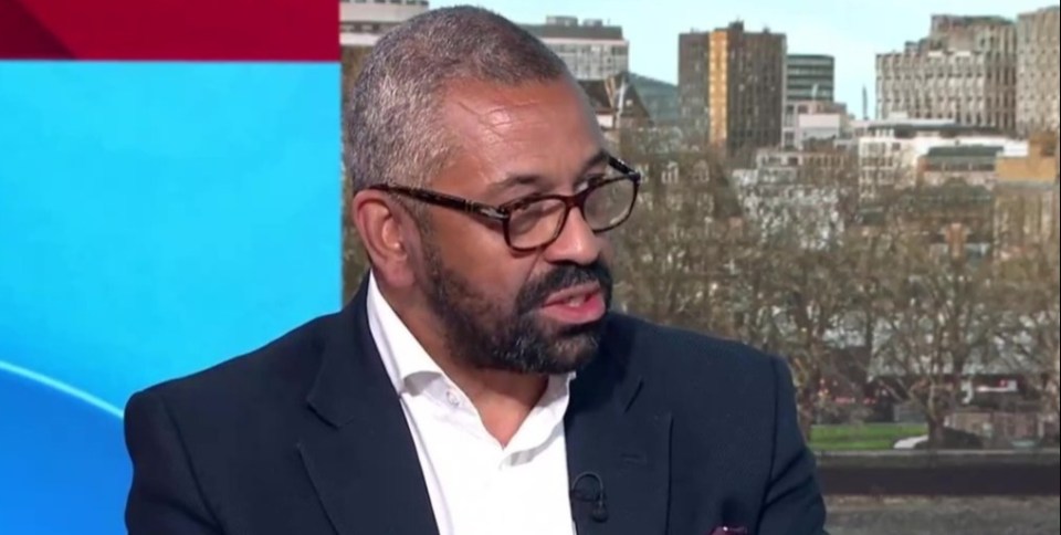 James Cleverly has blasted Nigel Farage for 'echoing Putin' on the Ukraine war