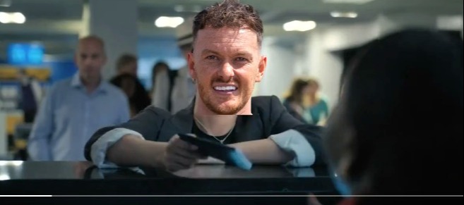 Josh McEachran’s face was mocked up into his contract extension announcement video