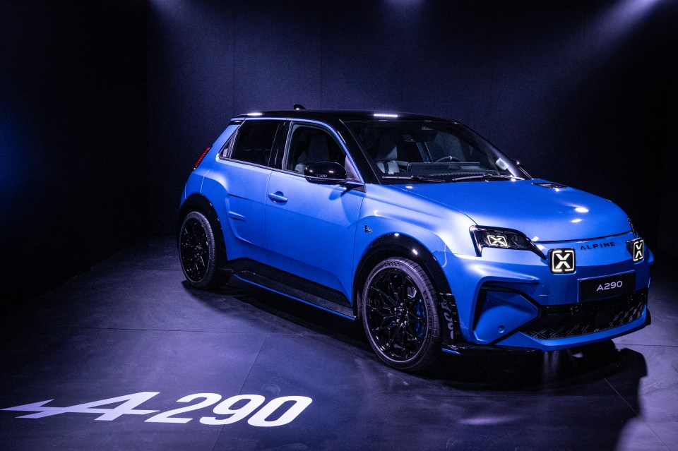 The new A290 will kick off the 'era of the electric sports car', the brand said