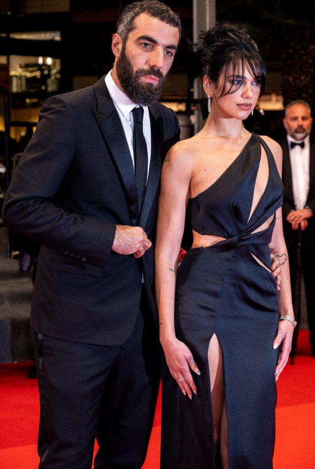 Dua dated Romain, 15 years her senior, for eight months